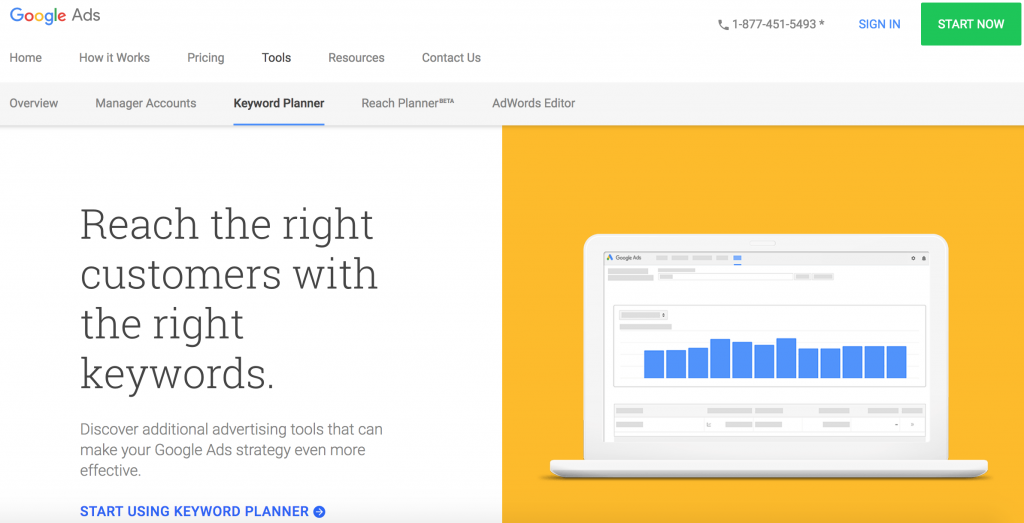 AdWords Keyword Planner