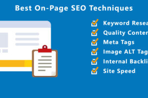 On-Page SEO Techniques