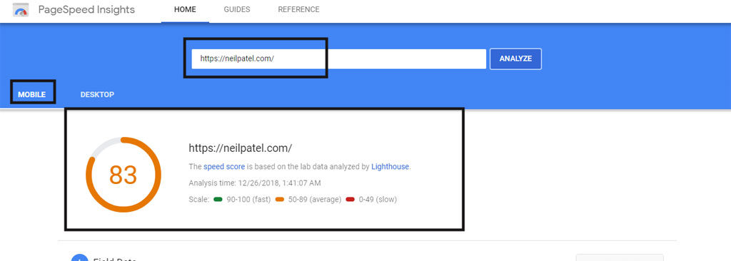 Google Page Speed Insights