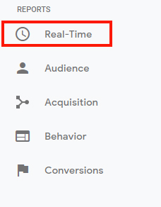 Click on Real-Time