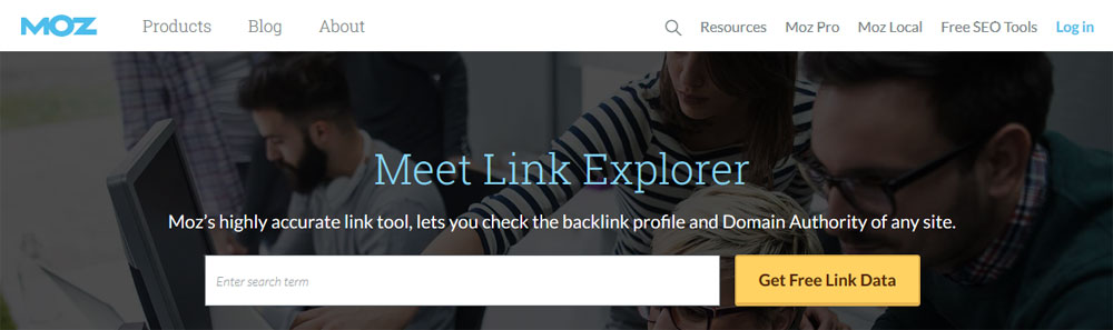 Moz Link Explorer