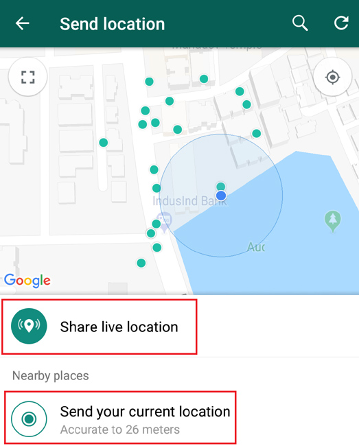 Location Sharing