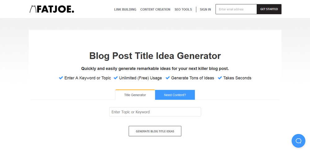Fat Joe's Blog Post Title Idea Generator