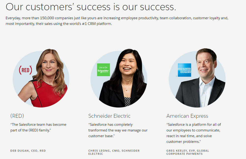Salesforce Executives