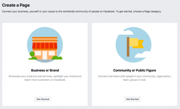 Create a Facebook Business Page