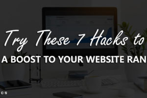 Hacks to Boost Website Ranking